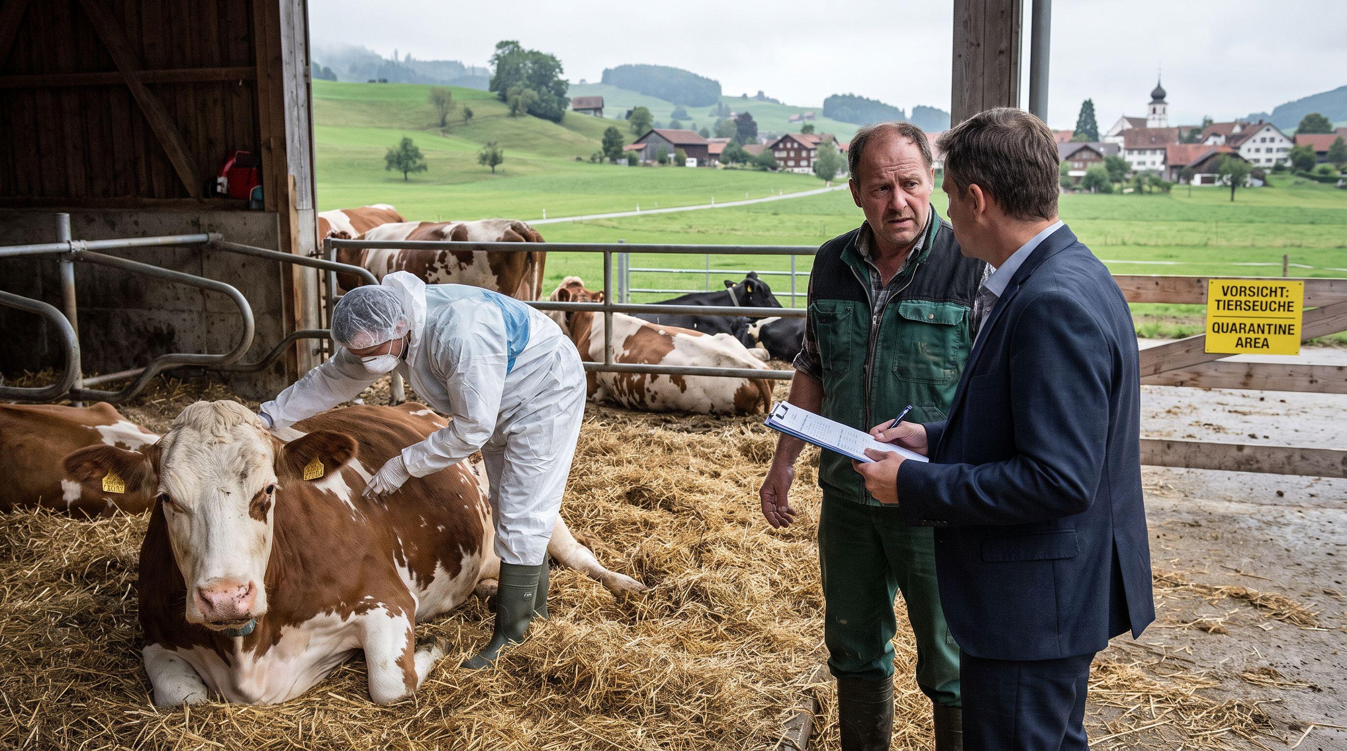 Mystery Disease Affecting Swiss Dairy Cows, Milk Yields Drop