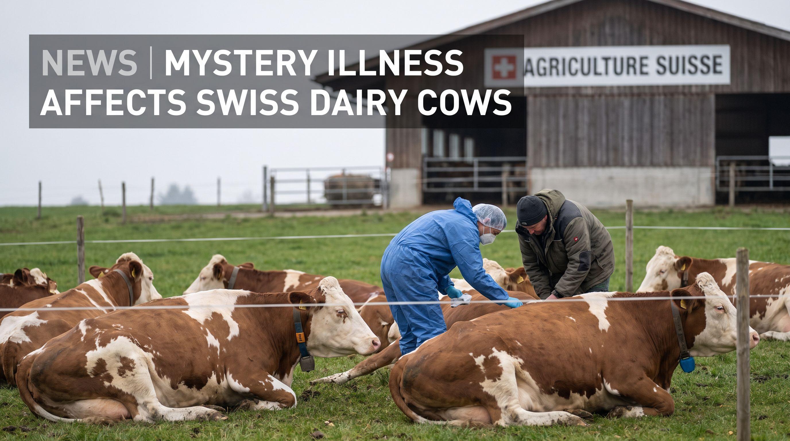 Mystery Illness Affecting Swiss Dairy Cows Sparks Concern