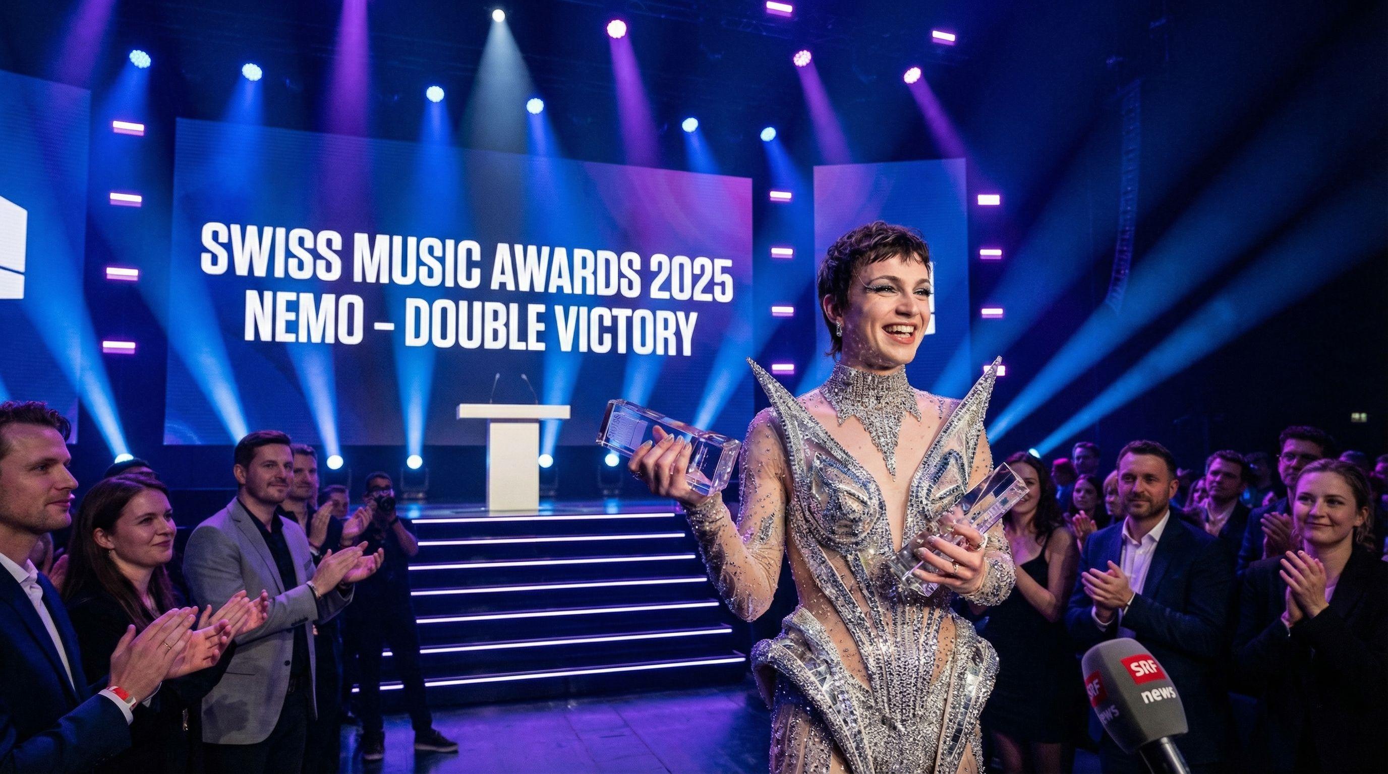 Nemo Dominates Swiss Music Awards with Double Victory