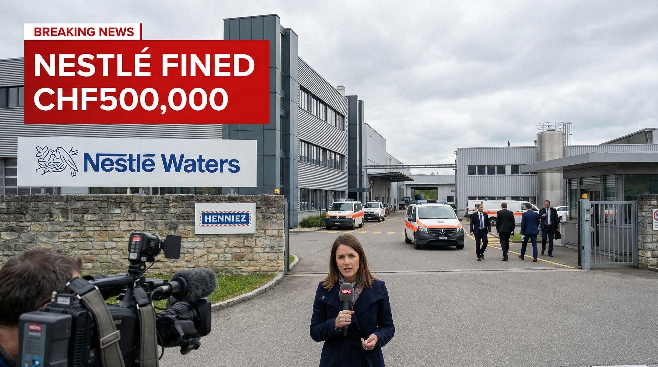 Nestlé Faces CHF500,000 Fine for Unauthorized Water Filtering