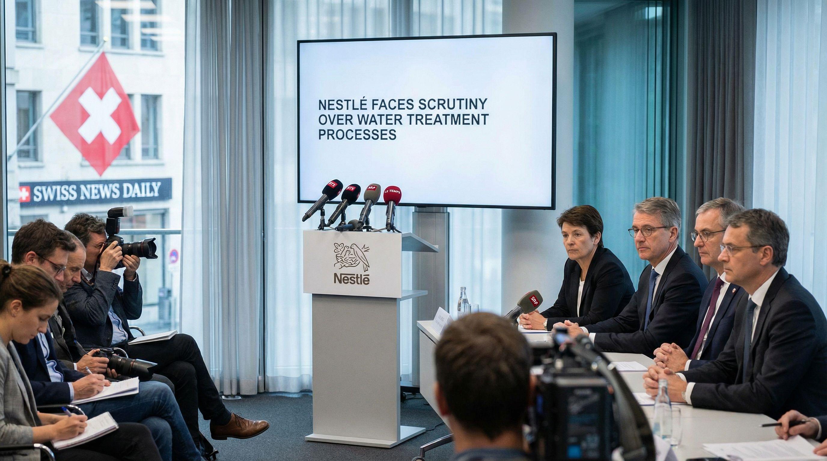 Nestlé Faces Scrutiny Over Water Treatment Processes