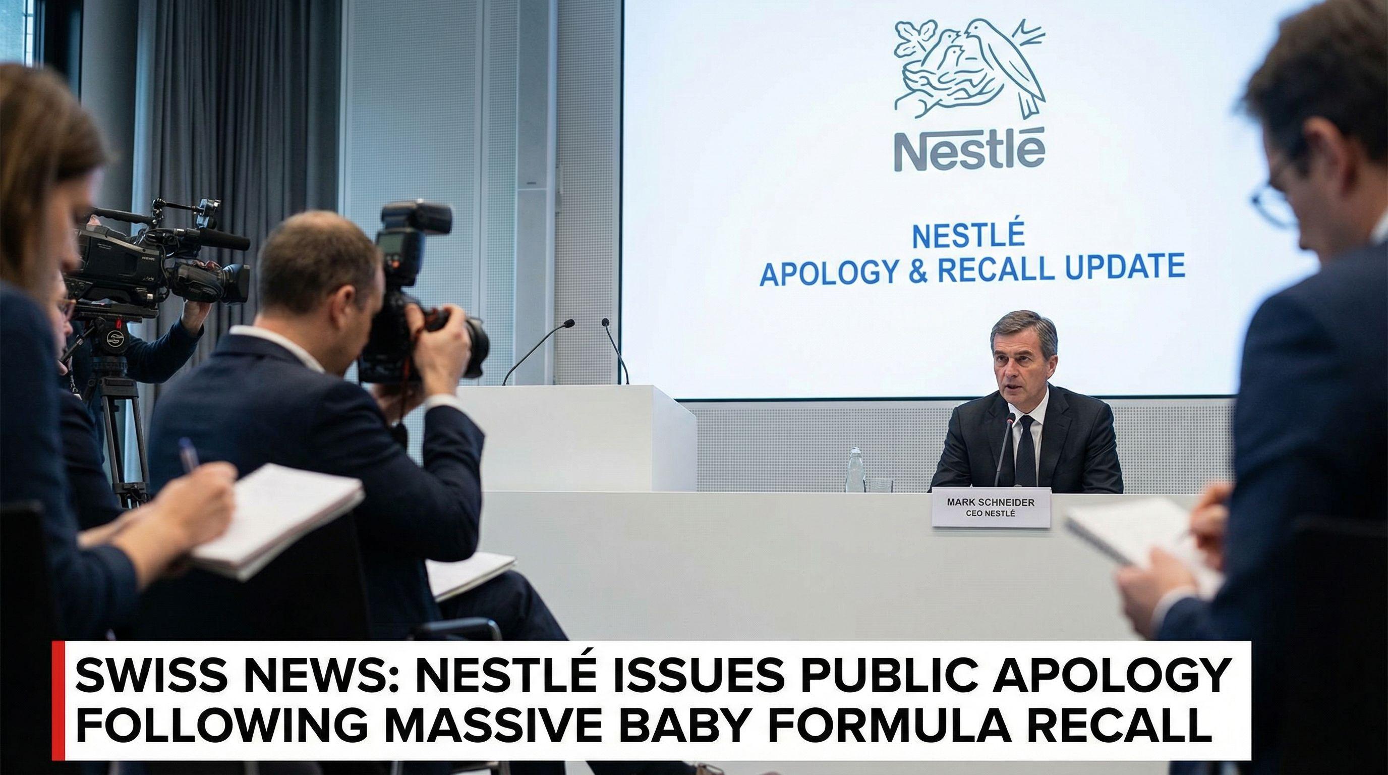 Nestlé Apologizes for 'Biggest Baby Formula Recall in its History'