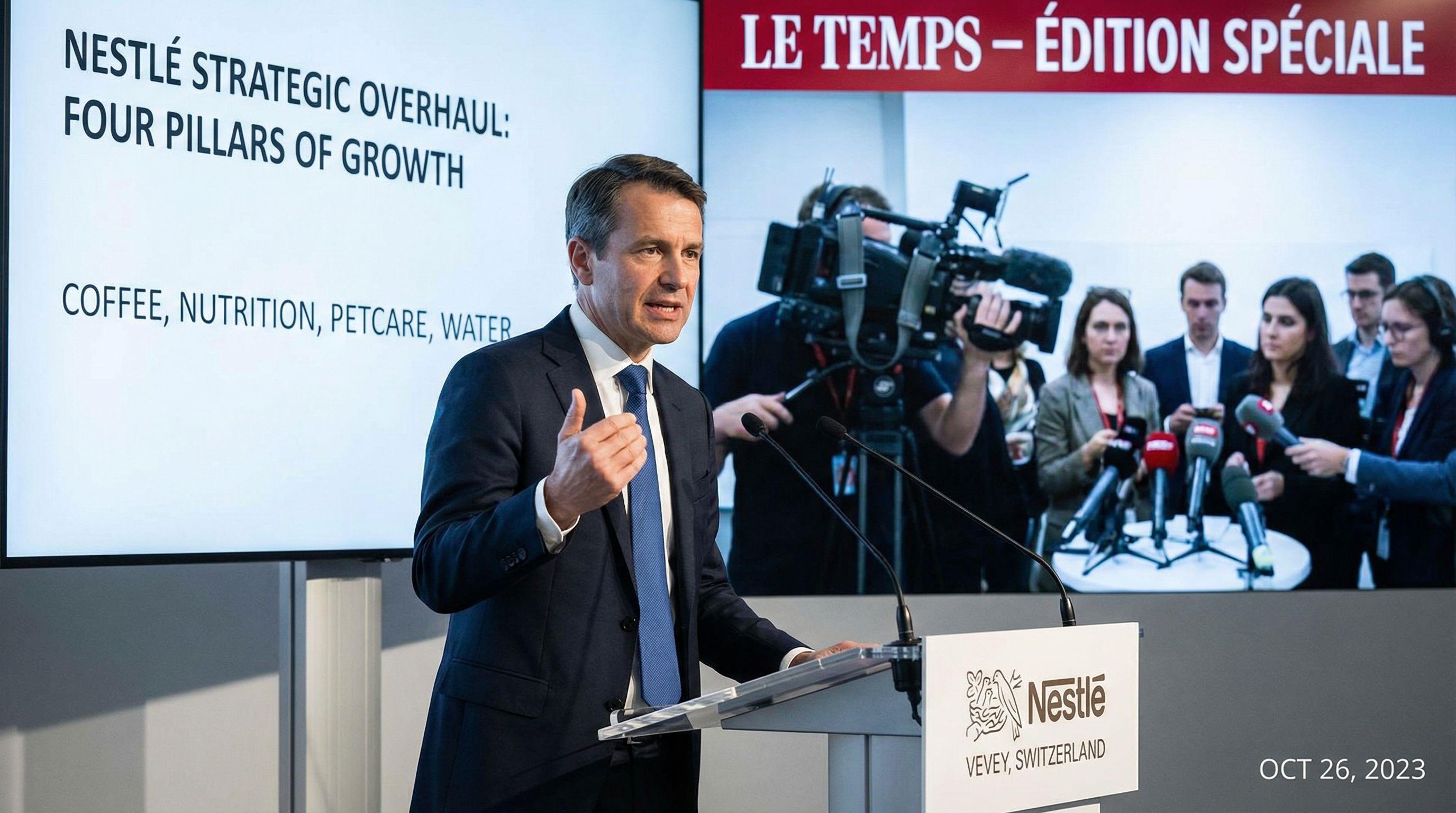 New Nestlé CEO Plots Strategic Overhaul to Reignite Growth