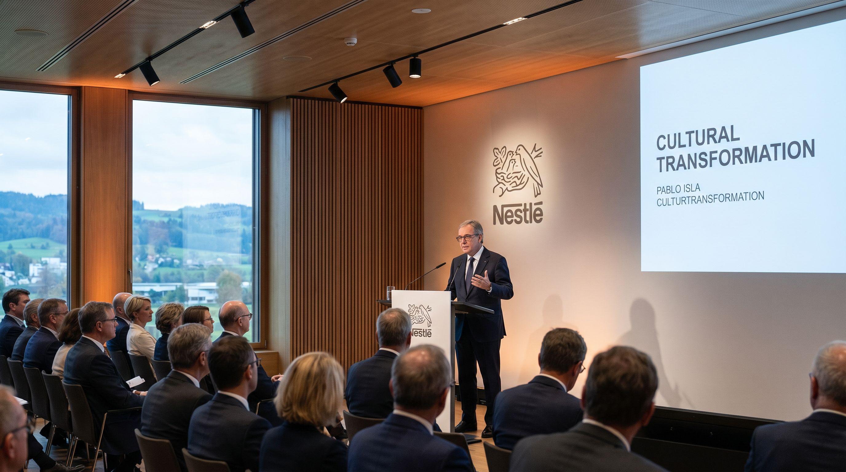 New Nestlé Chairman Calls for Major Cultural Transformation at Food Giant