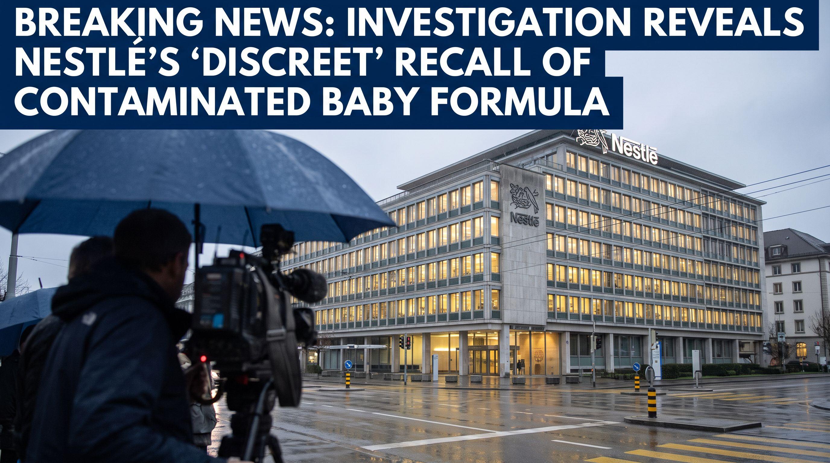 Investigation Reveals Nestlé's 'Discreet' Recall of Contaminated Baby Formula