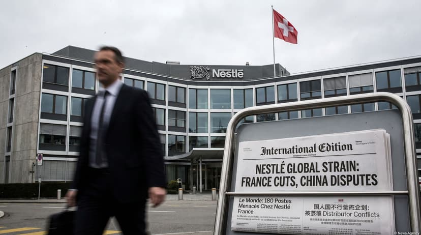 Nestlé Faces Challenges Abroad with Job Cuts in France and Distributor Disputes in China