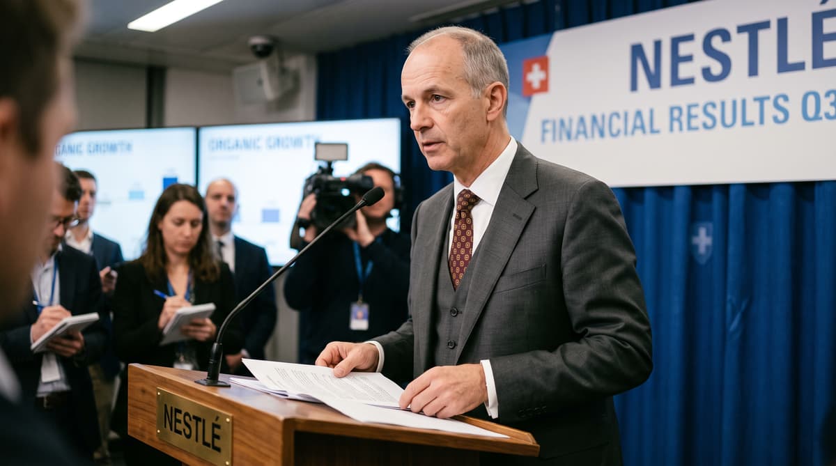 Nestlé reports stronger sales and removes Russian unit from accounts