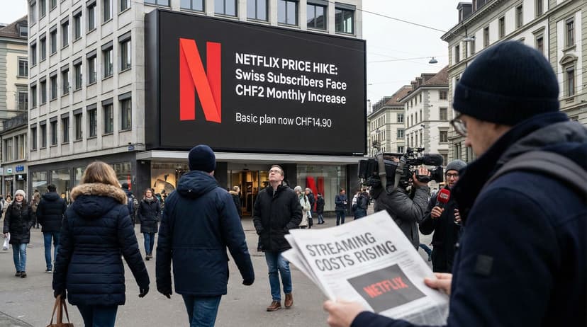 Netflix Price Hike: Swiss Subscribers Face CHF2 Monthly Increase