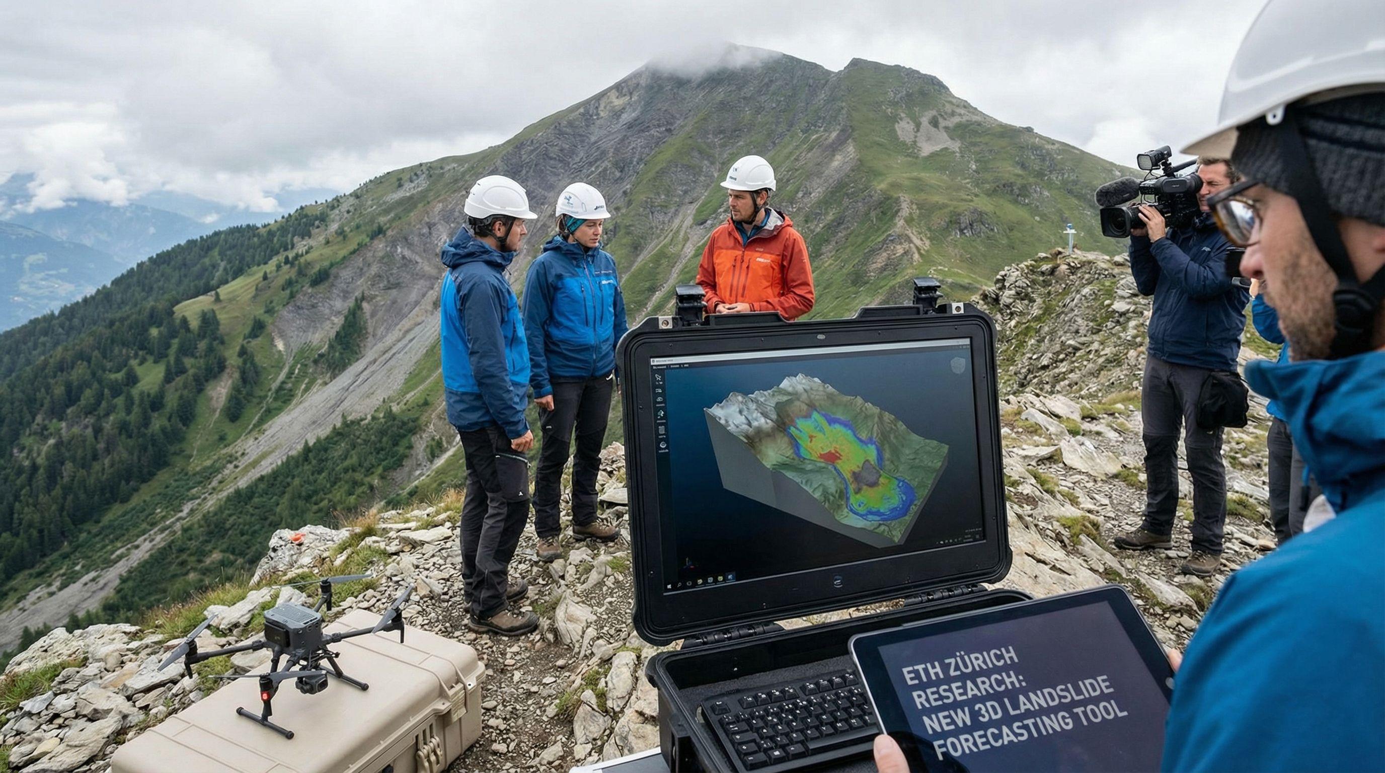 New 3D tool revolutionizes Swiss landslide forecasting