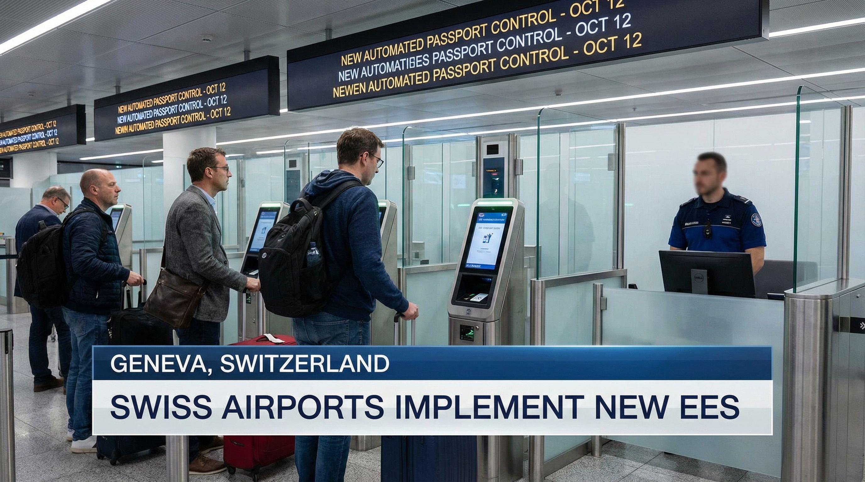 New Entry-Exit System Launches at Swiss Airports