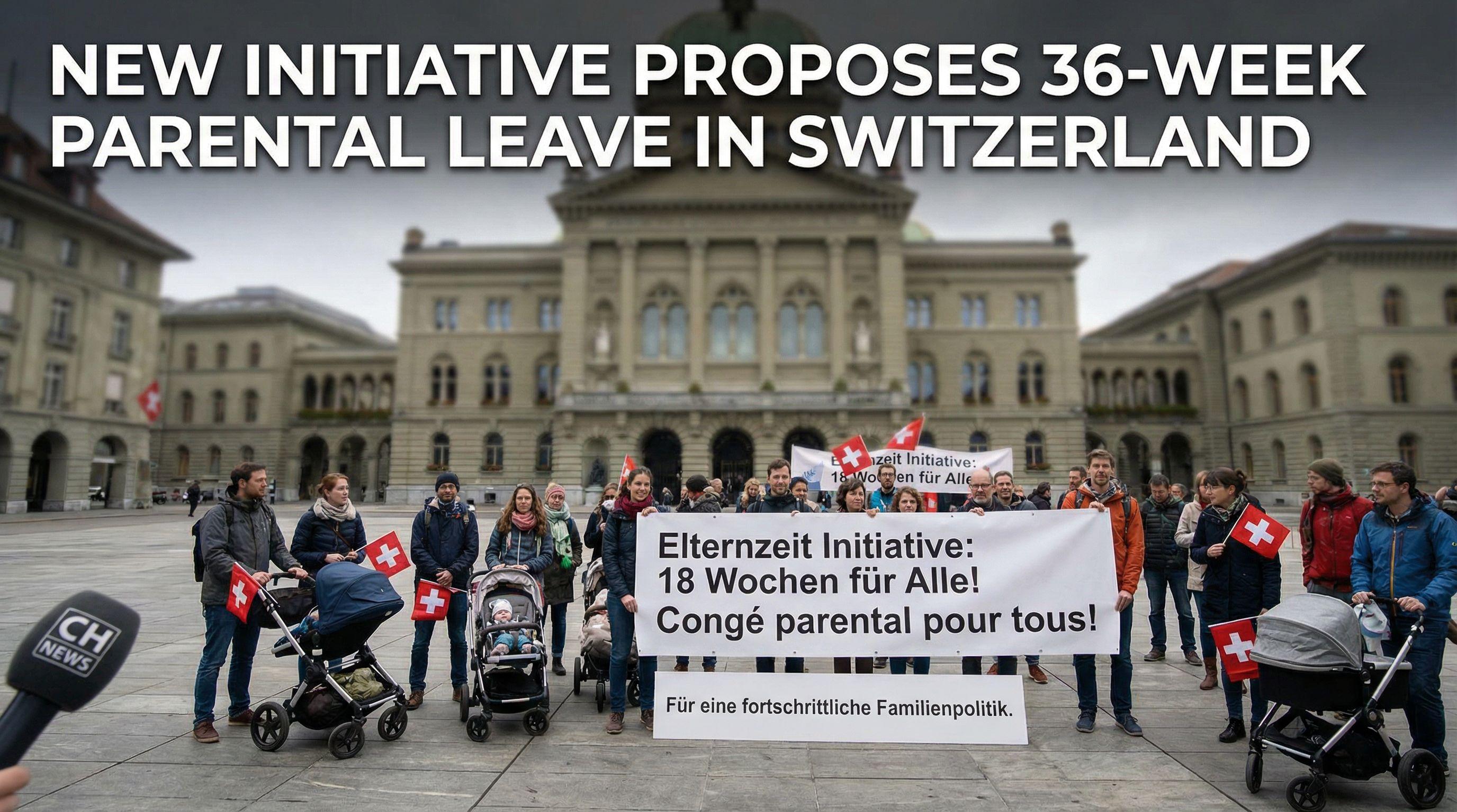 New Initiative Proposes 36-Week Parental Leave in Switzerland