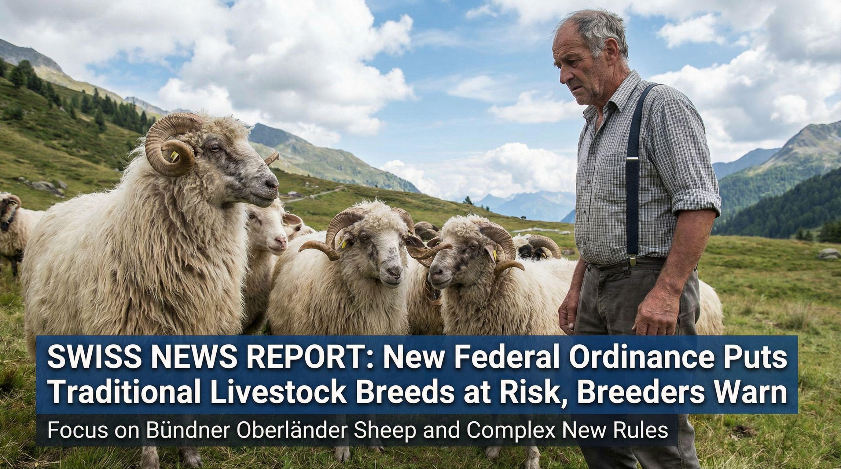 New Federal Ordinance Puts Traditional Swiss Livestock Breeds at Risk, Breeders Warn