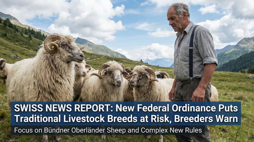 New Federal Ordinance Puts Traditional Swiss Livestock Breeds at Risk, Breeders Warn