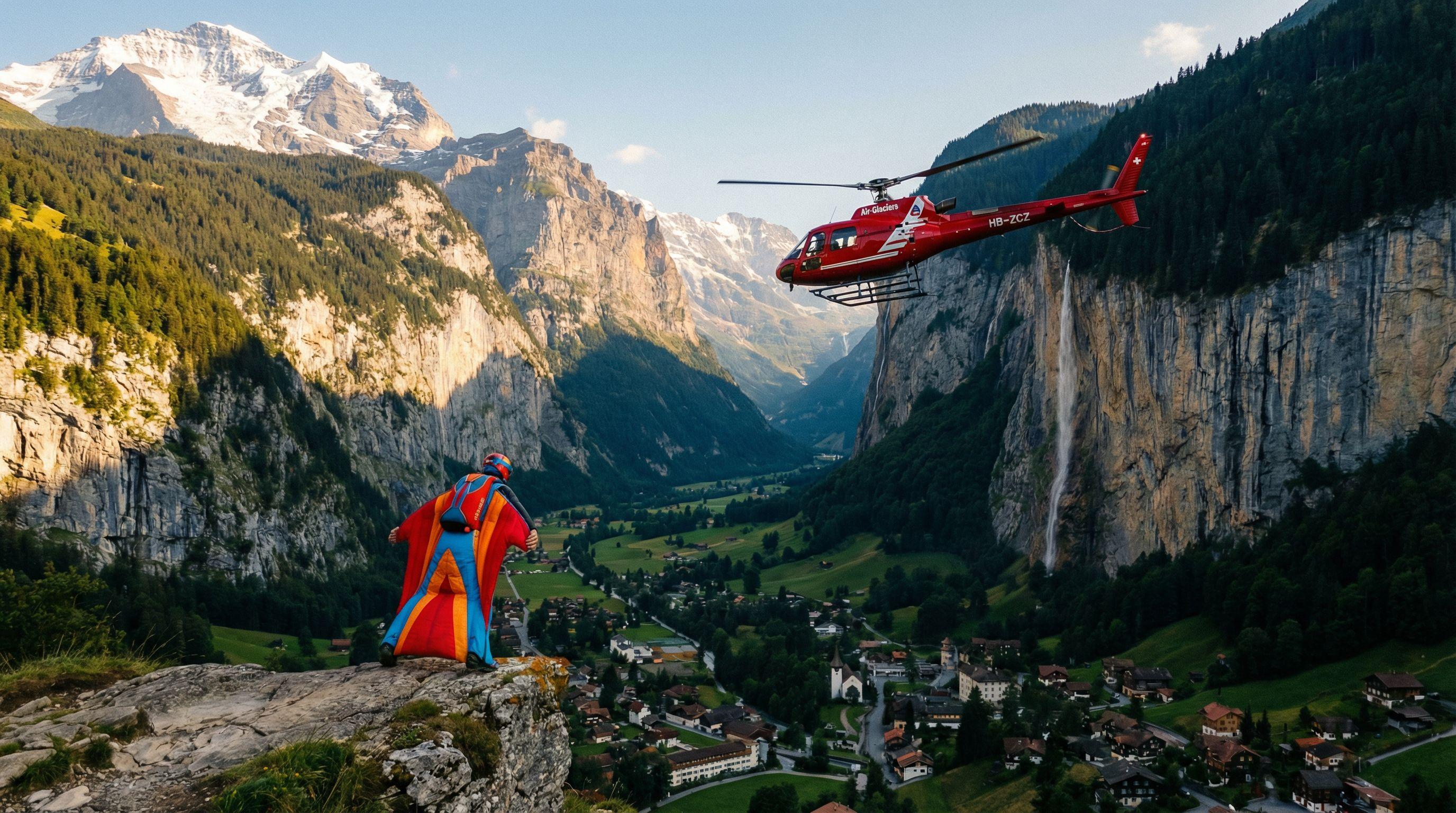New Safety App Launches for Base Jumpers in Lauterbrunnen