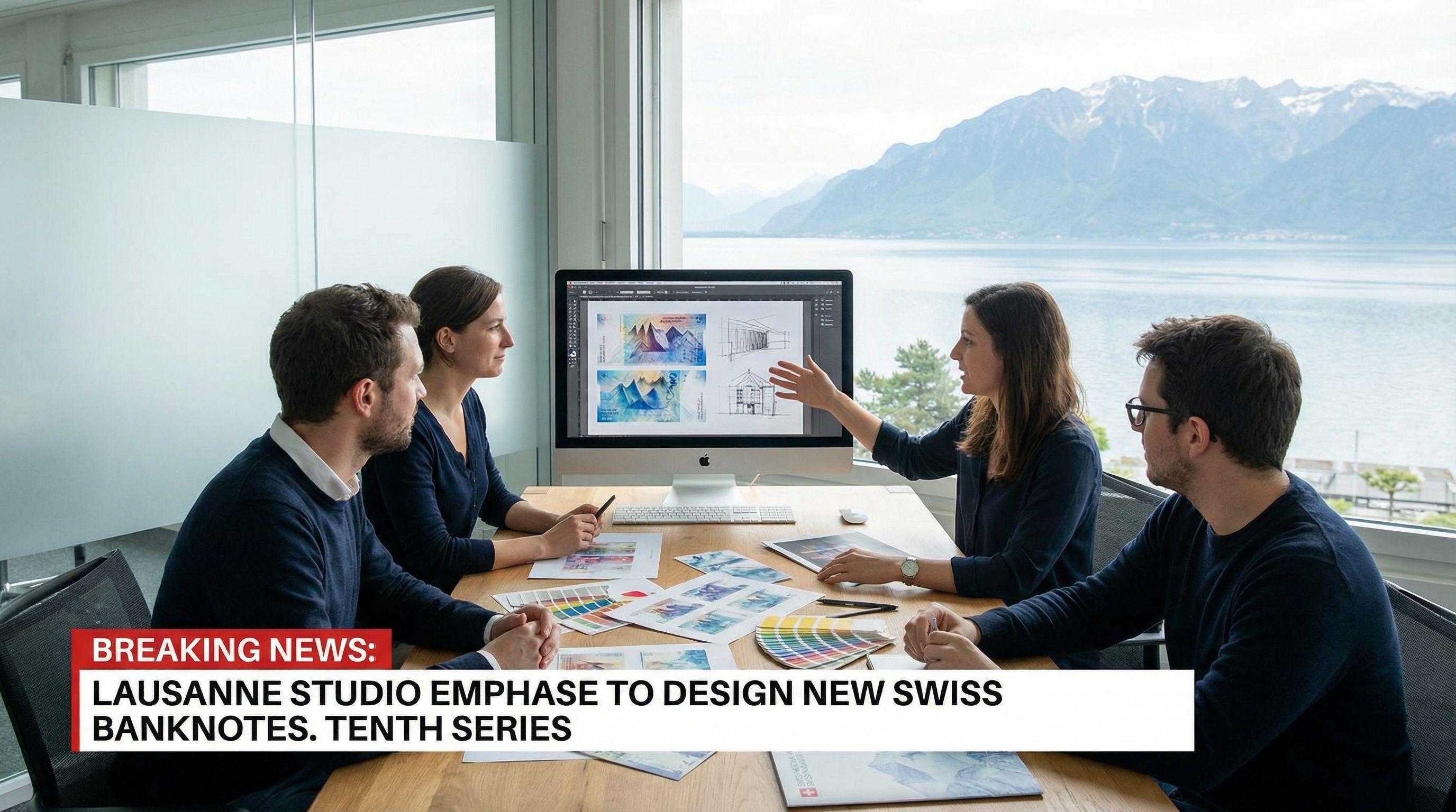 Lausanne Studio Selected to Design Next Generation of Swiss Banknotes