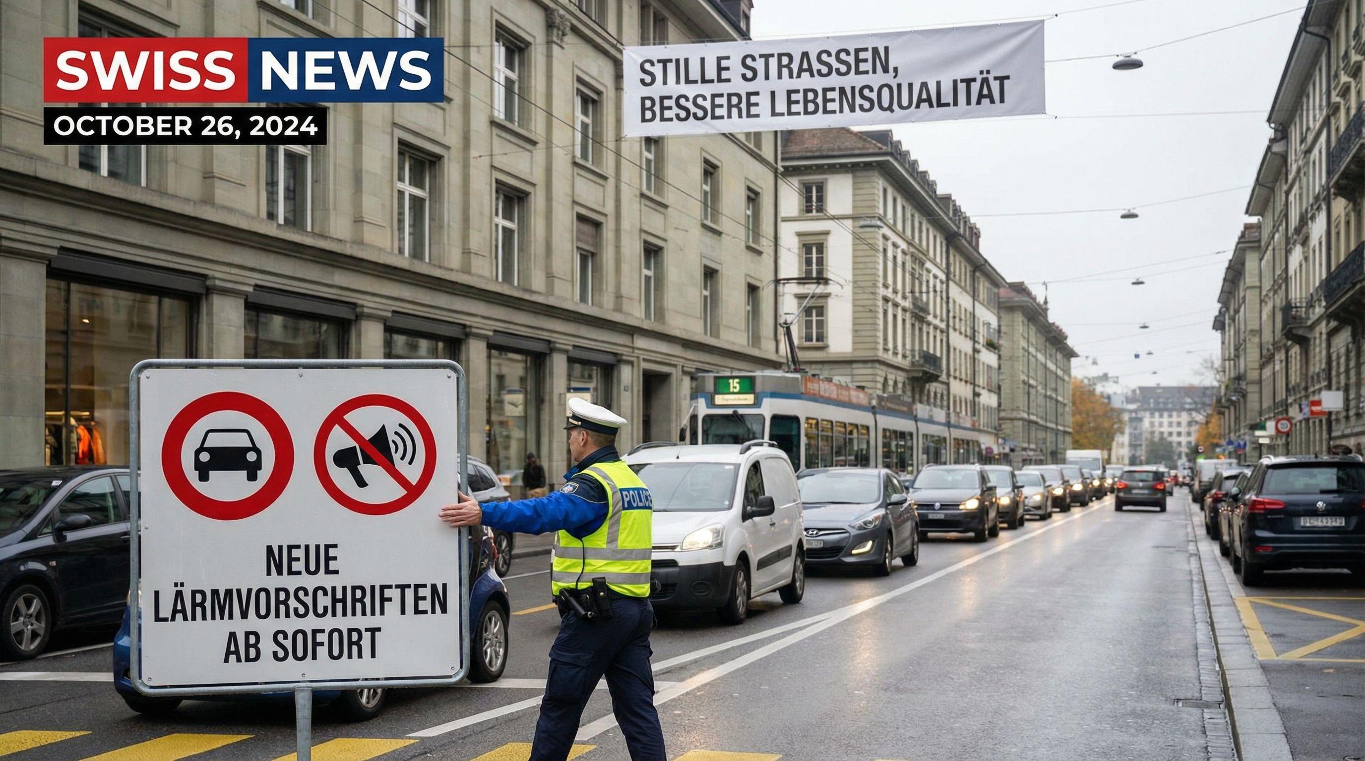 New Vehicle Noise Regulations Take Effect Across Switzerland
