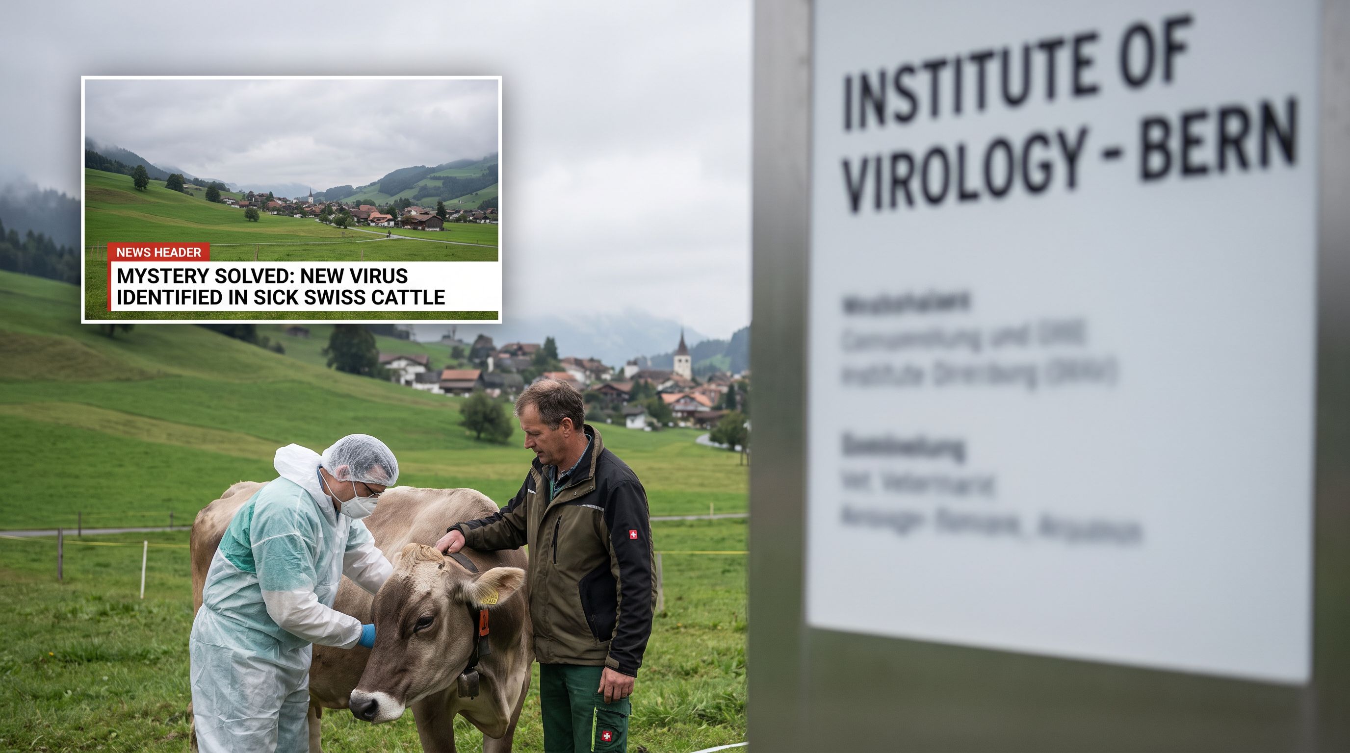 Mystery Solved: New Virus Identified in Sick Swiss Cattle