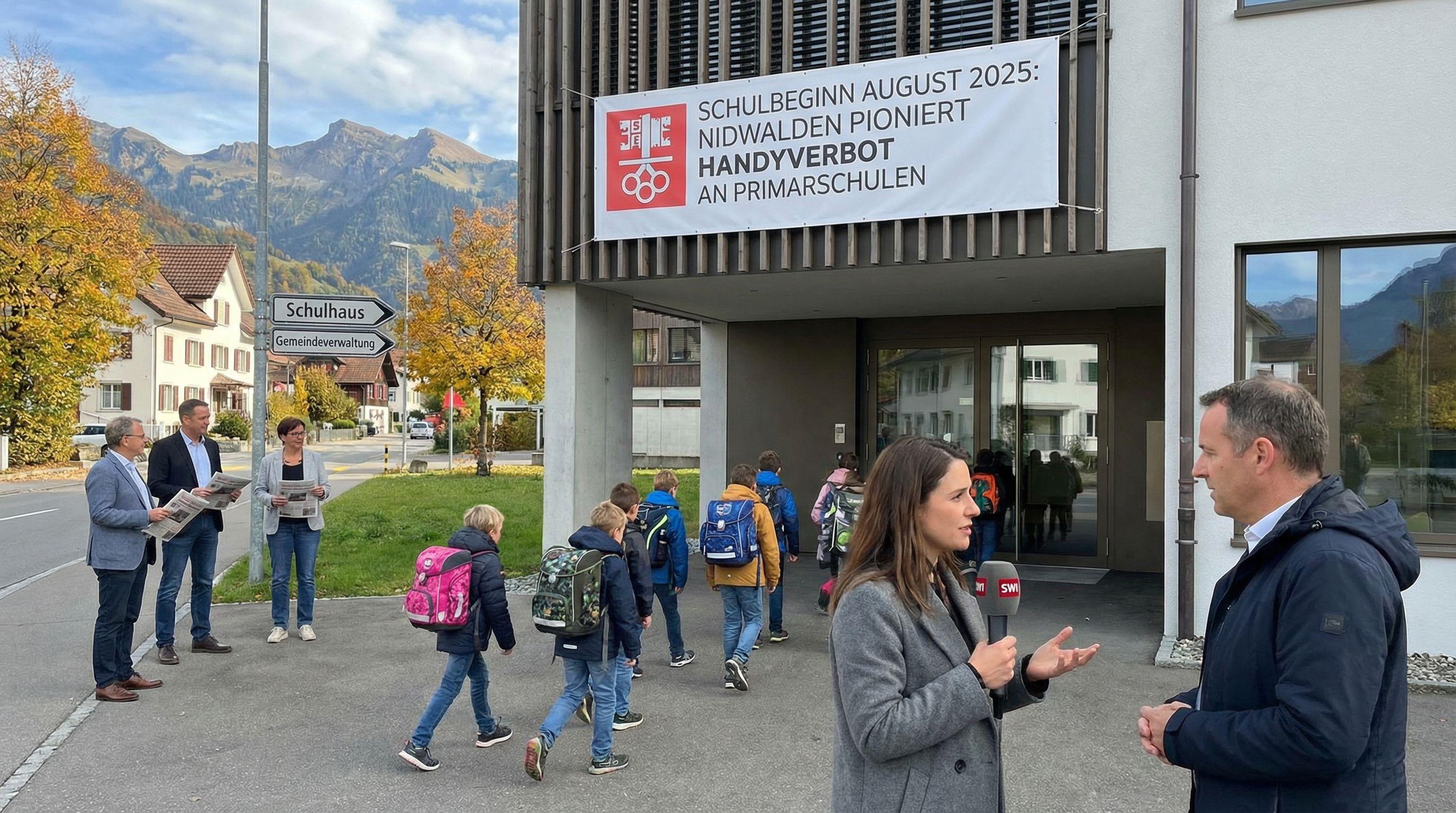 Nidwalden Pioneers Mobile Phone Ban in Primary Schools