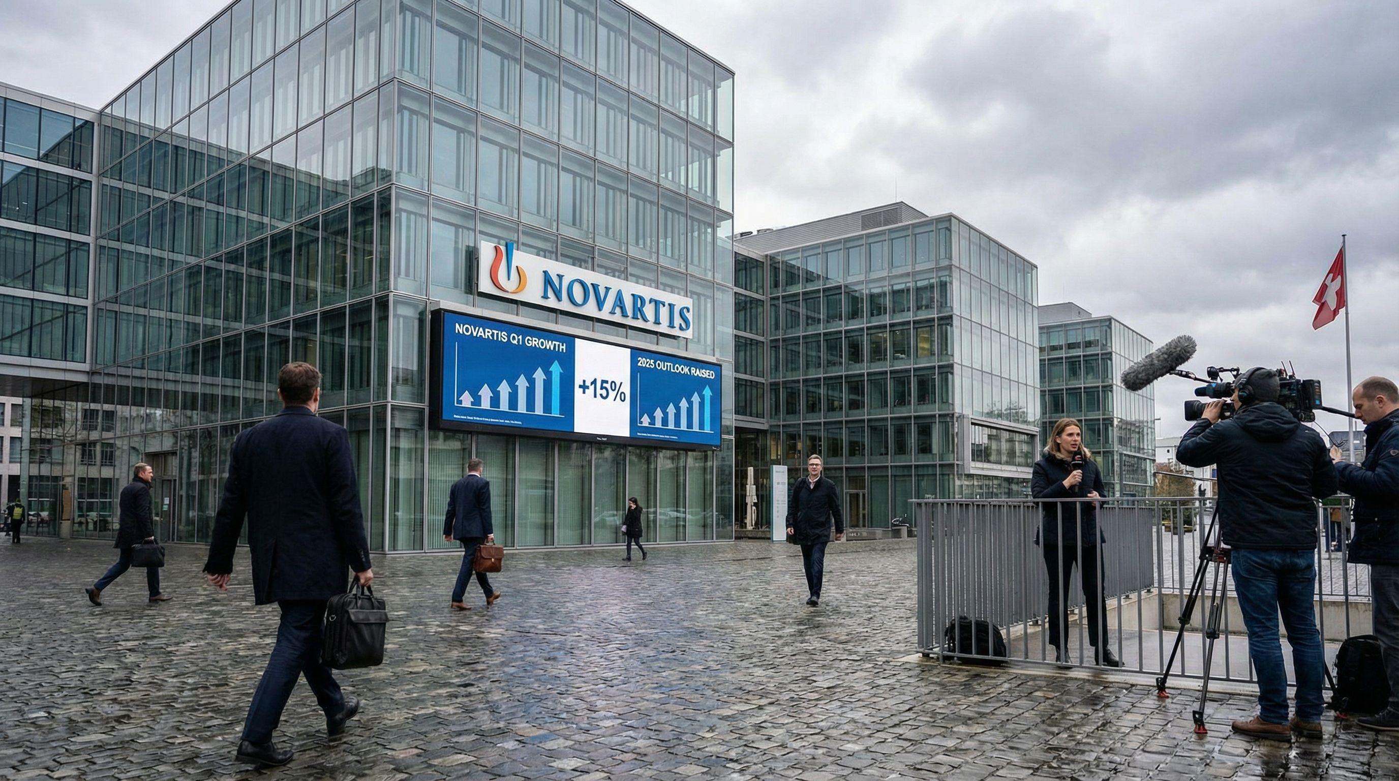 Novartis Posts Strong Q1 Growth, Raises 2025 Outlook