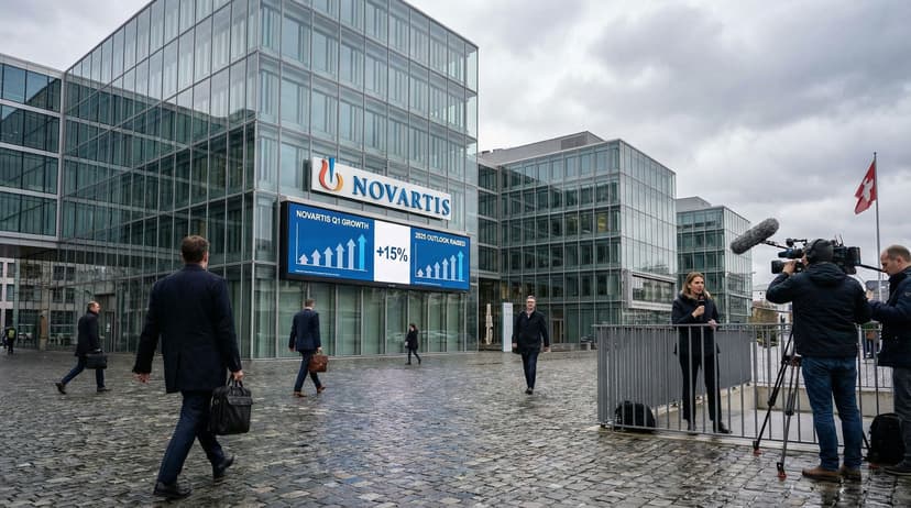 Novartis Posts Strong Q1 Growth, Raises 2025 Outlook