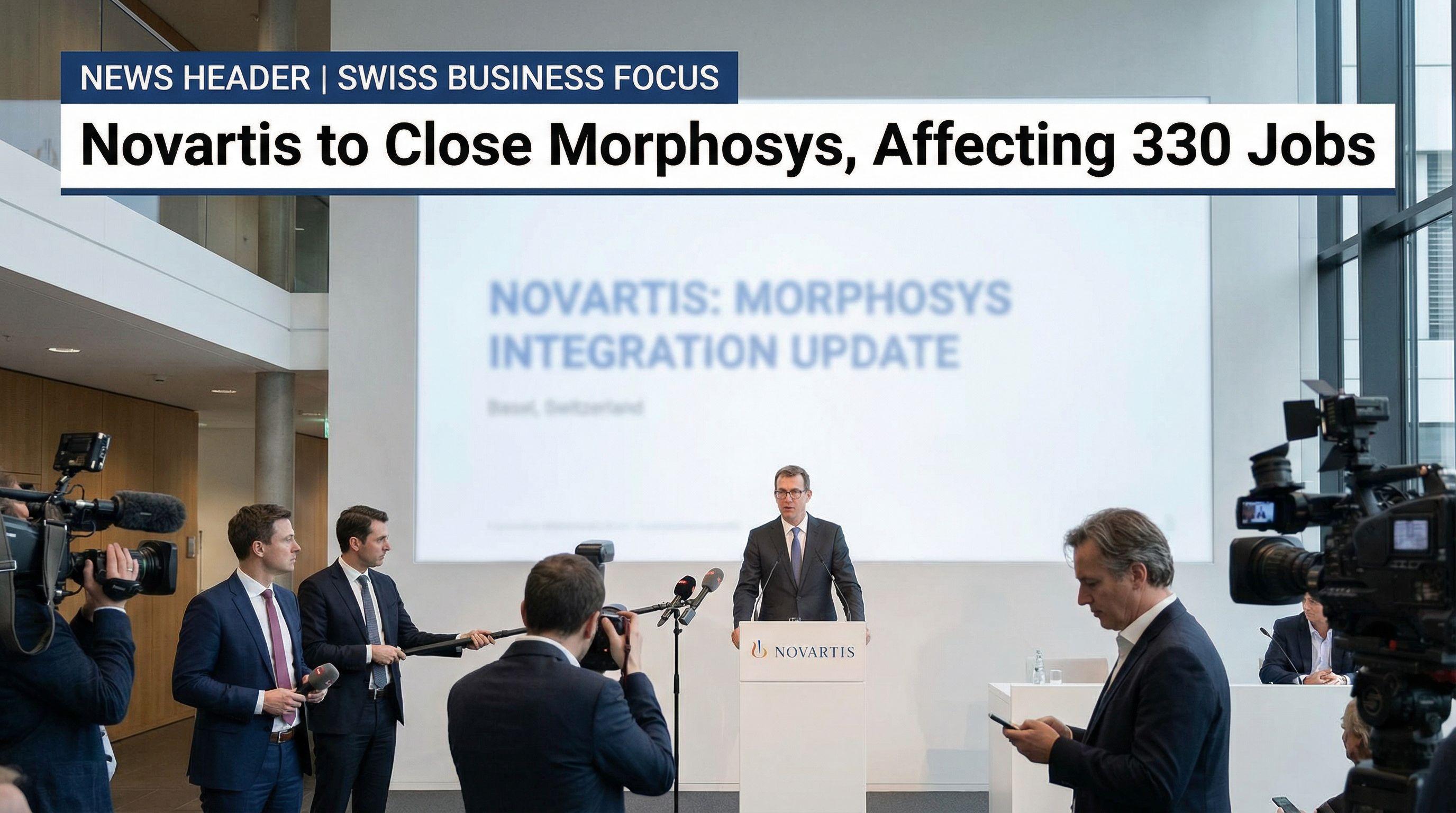 Novartis to Close Morphosys, Affecting 330 Jobs
