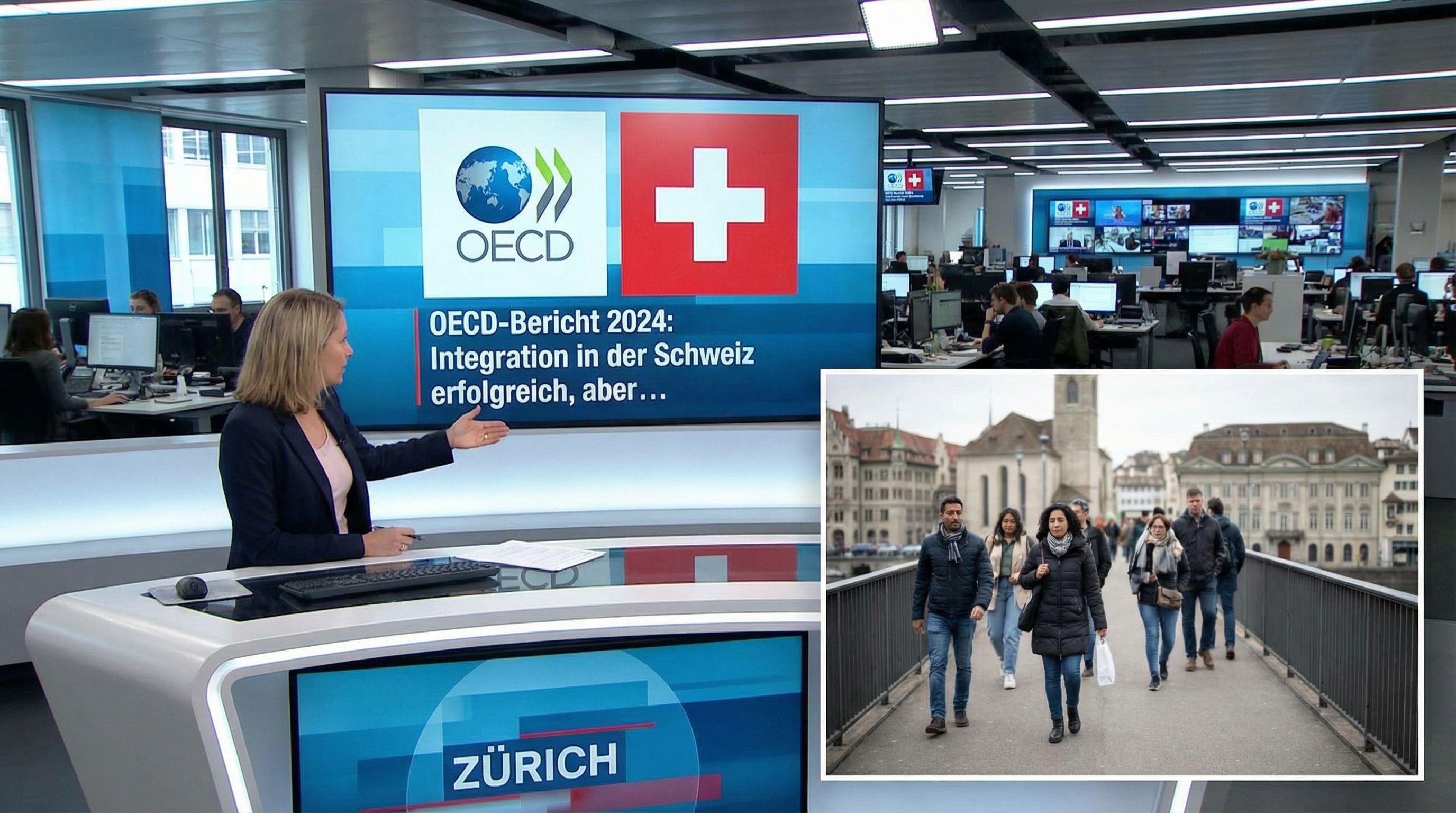OECD Lauds Switzerland's Success in Immigrant Integration, But Notes Gender Gap