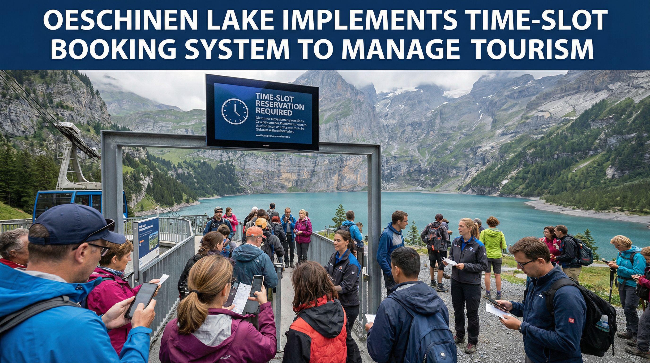 Oeschinen Lake Implements Time-Slot Booking System to Manage Tourism