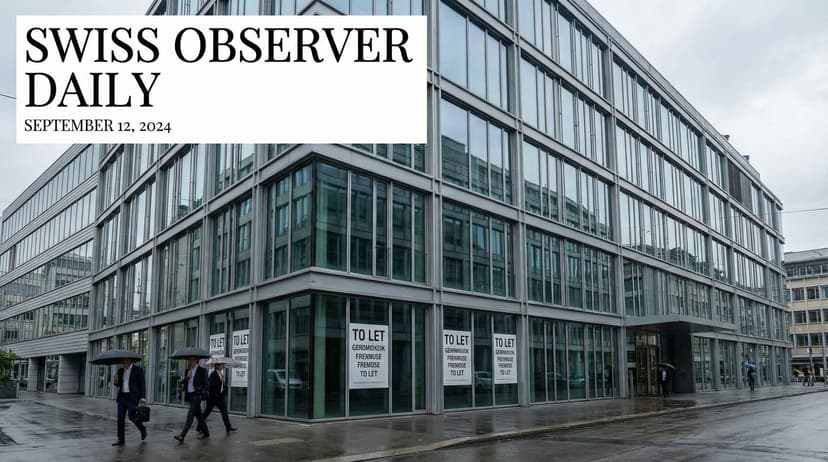 Office Vacancy Rates Rise in Swiss Cities