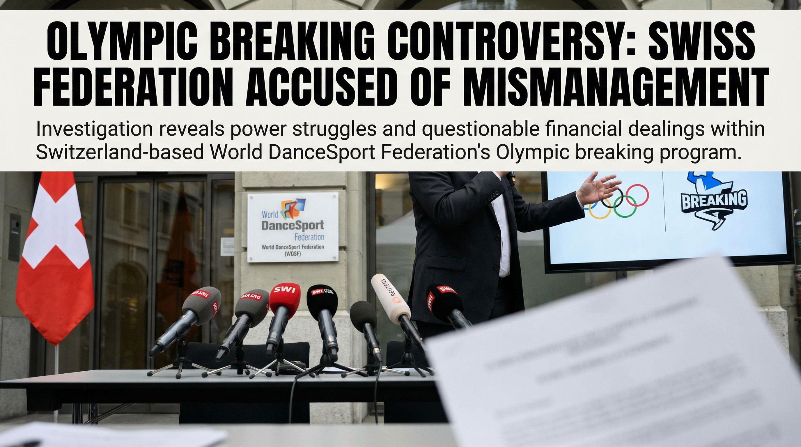 Olympic Breaking Controversy: Swiss Federation Accused of Mismanagement