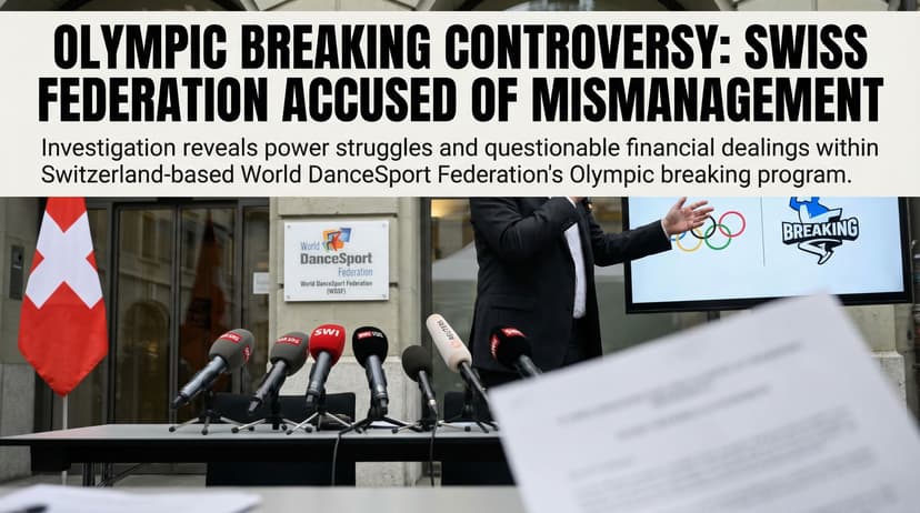 Olympic Breaking Controversy: Swiss Federation Accused of Mismanagement
