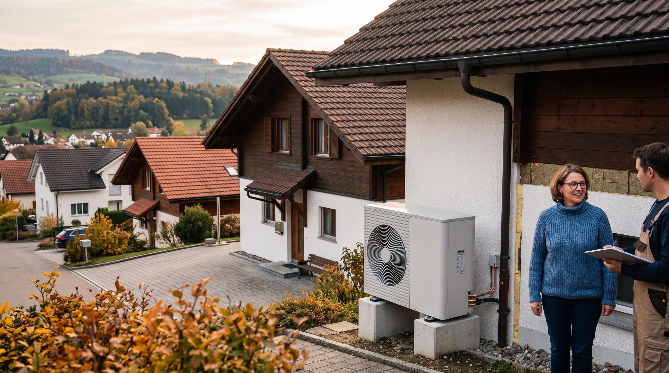 Heat pumps now serve one in four Swiss residential buildings