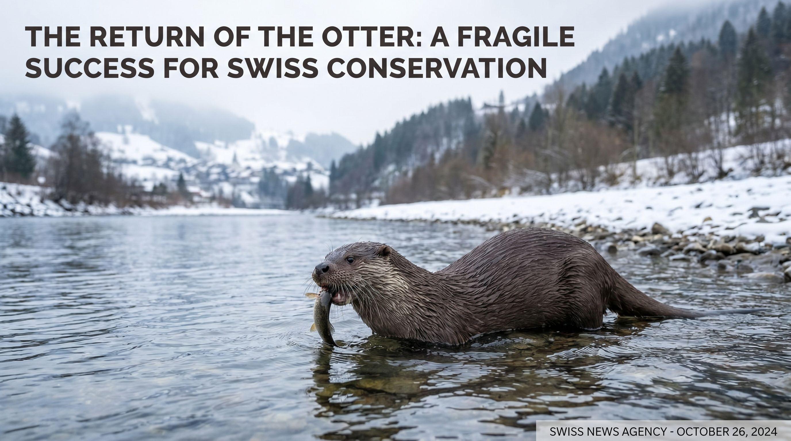 The Return of the Otter: A Fragile Success for Swiss Conservation