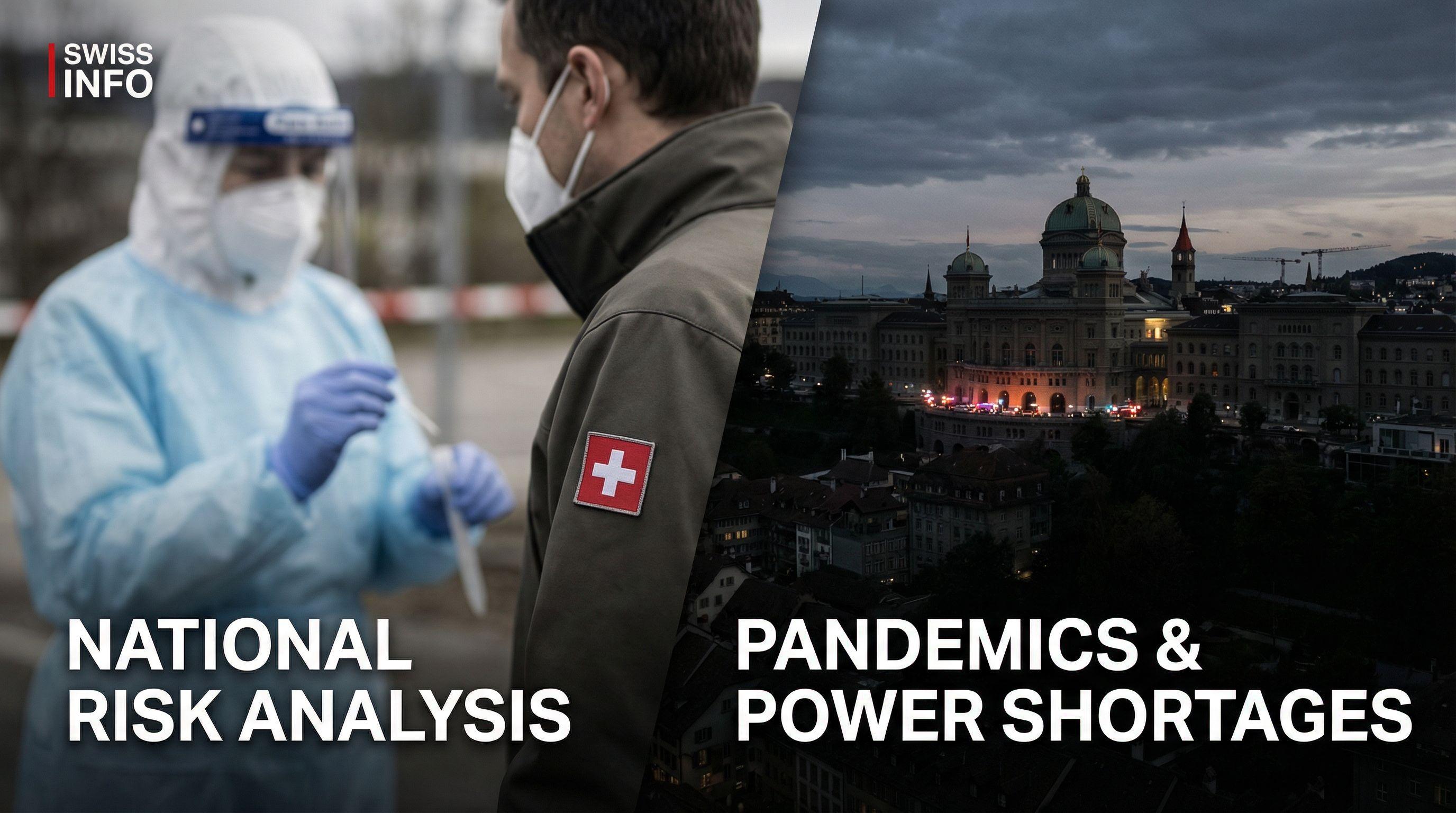 Pandemics and Power Shortages Top List of Switzerland's Greatest Risks