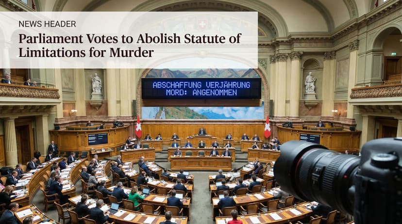 Parliament Votes to Abolish Statute of Limitations for Murder