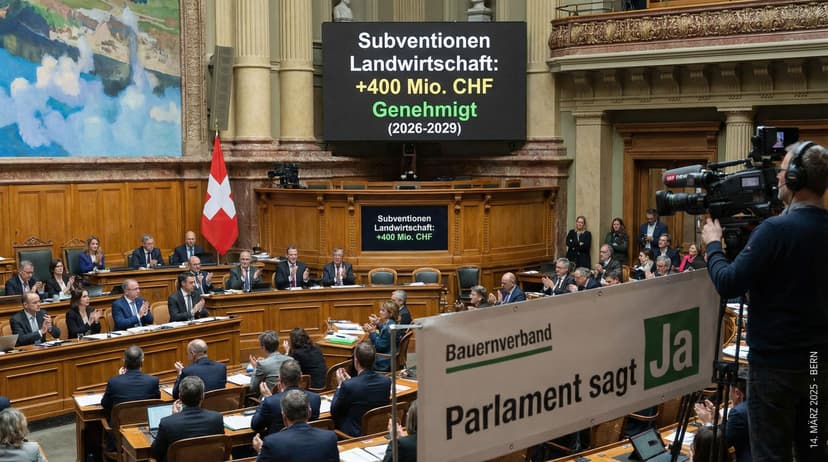 Parliament Boosts Agricultural Subsidies by 400 Million