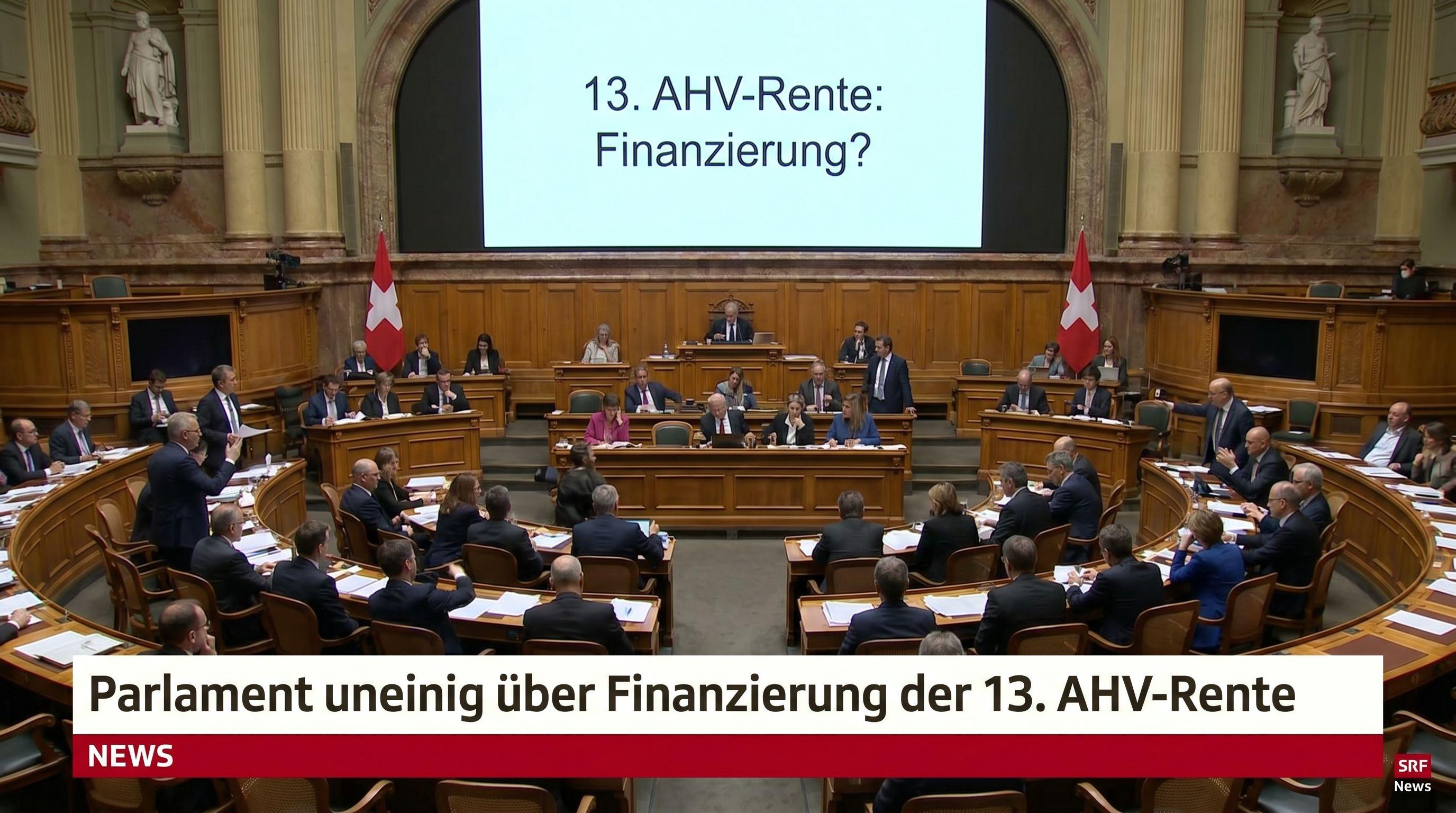 Parliament at Odds Over Funding for 13th Pension Payment