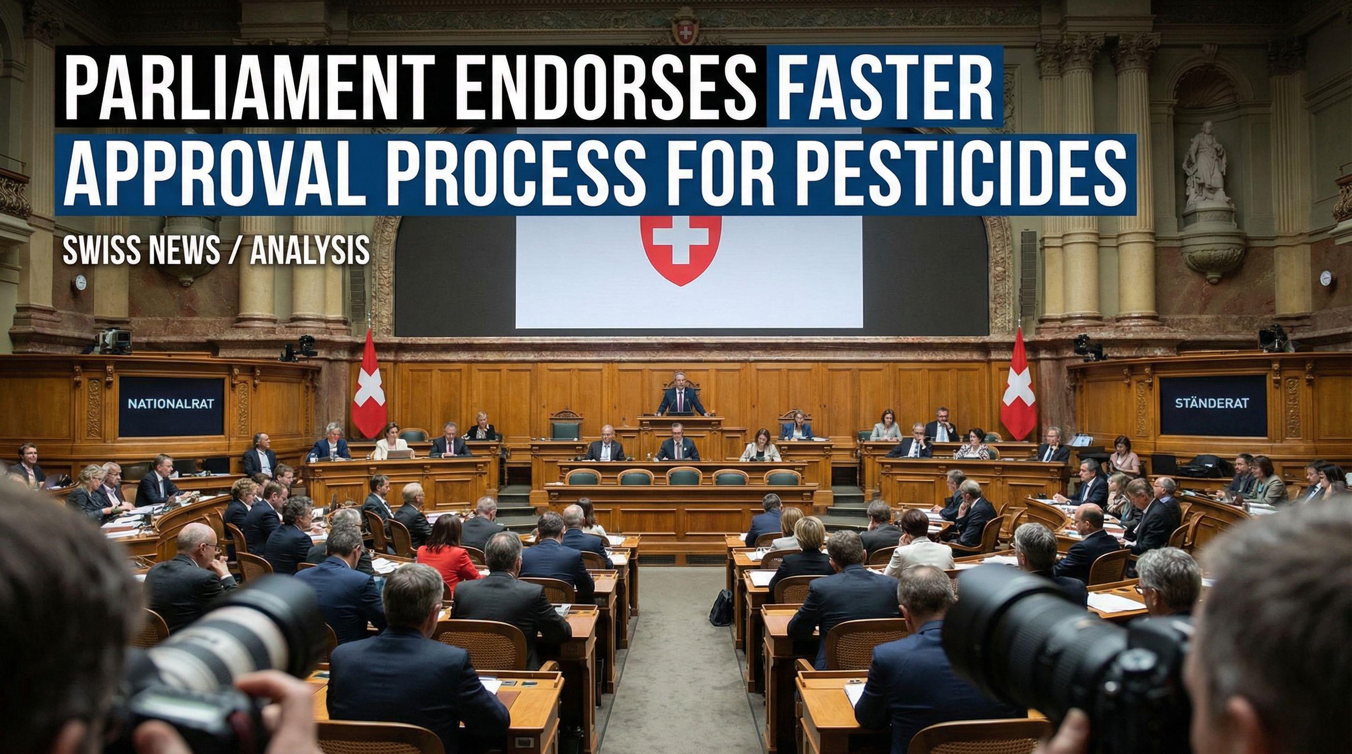 Parliament Endorses Faster Approval Process for Pesticides