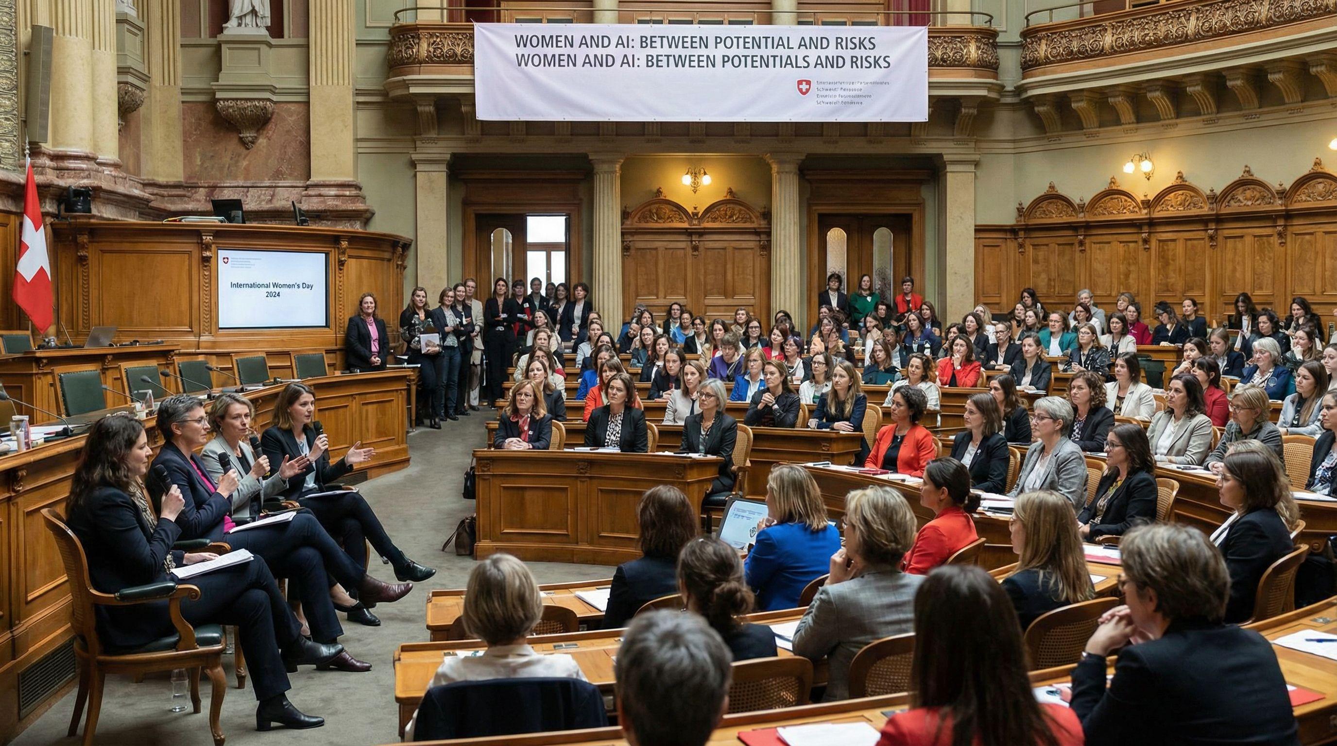 Parliament Hosts Event on 'Women and AI' for International Women's Day