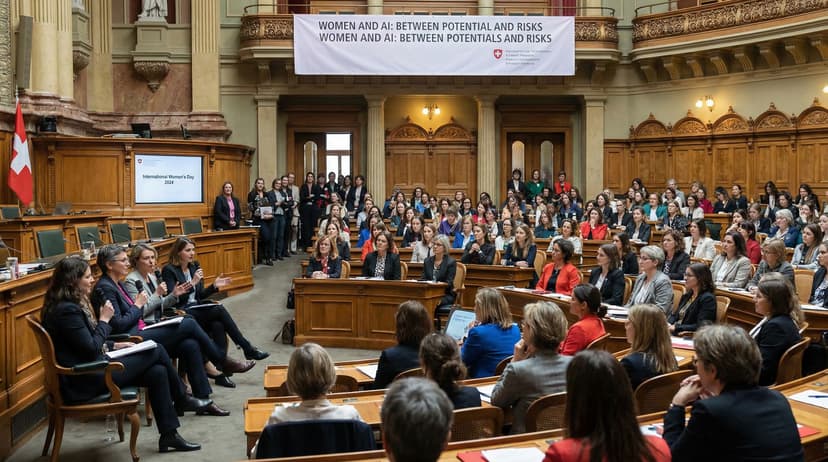 Parliament Hosts Event on 'Women and AI' for International Women's Day