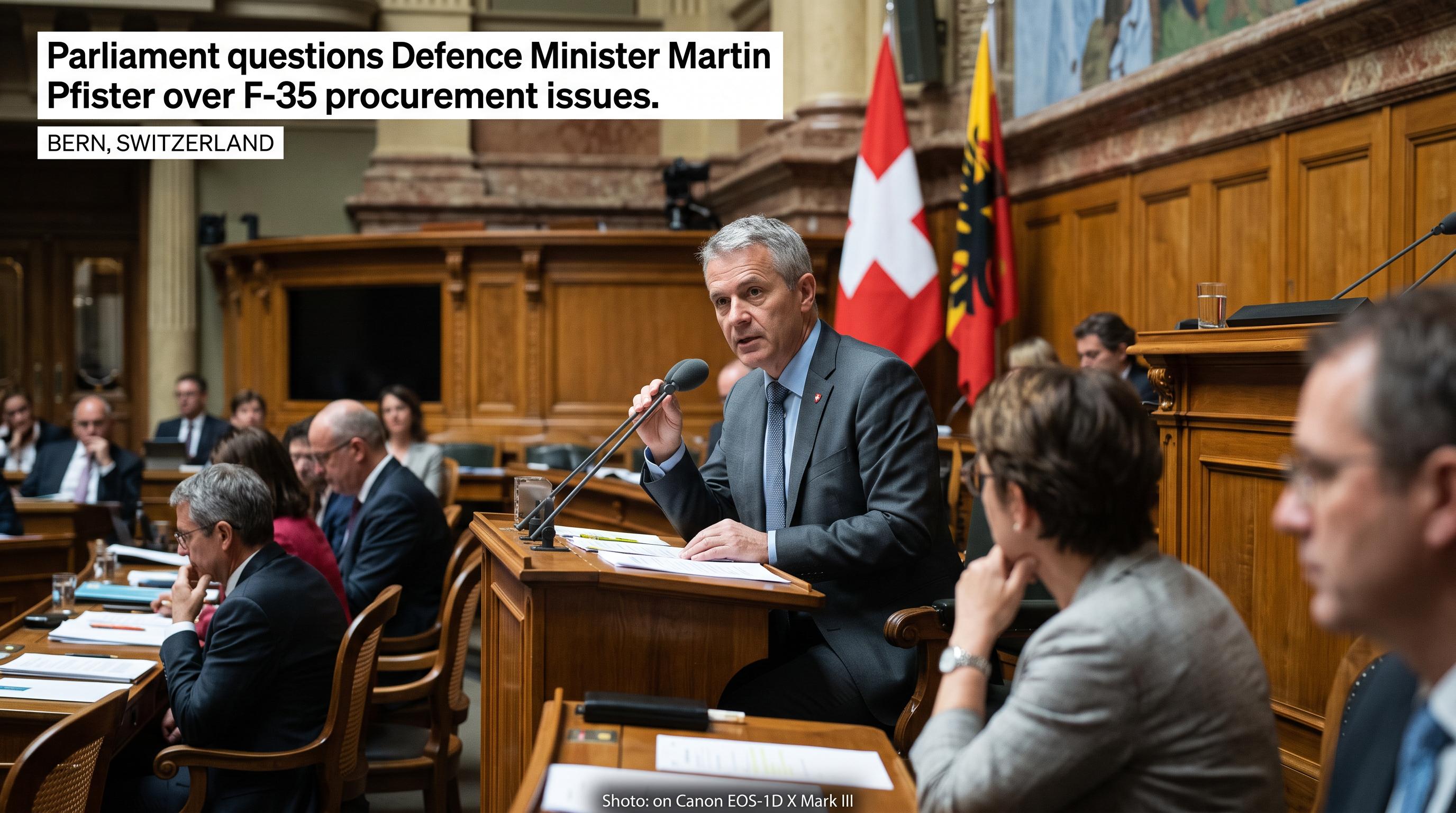 Lawmakers demand answers over Switzerland’s troubled F-35 purchase