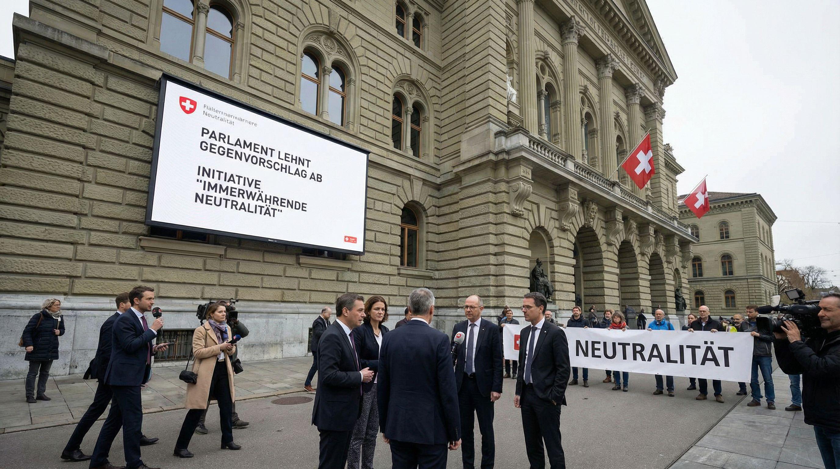 Parliament Rejects Counter-Proposal to 'Perpetual Neutrality' Initiative