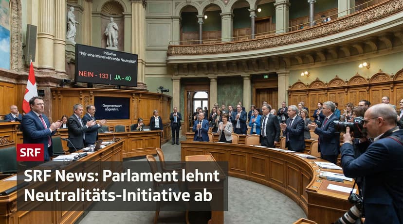Parliament Rejects 'Perpetual Neutrality' Initiative, Forgoes Counter-Proposal