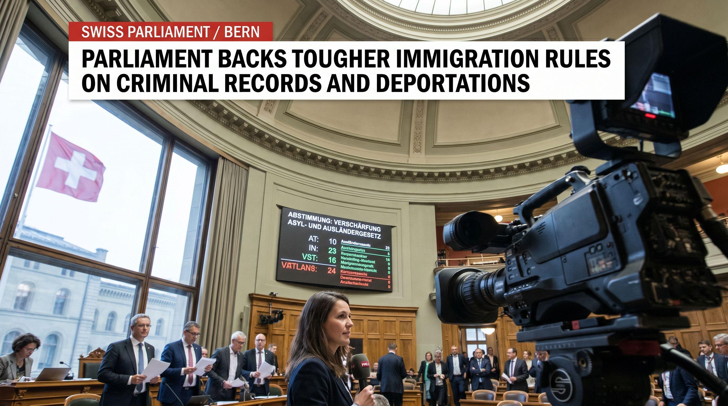 Parliament Backs Tougher Immigration Rules on Criminal Records and Deportations
