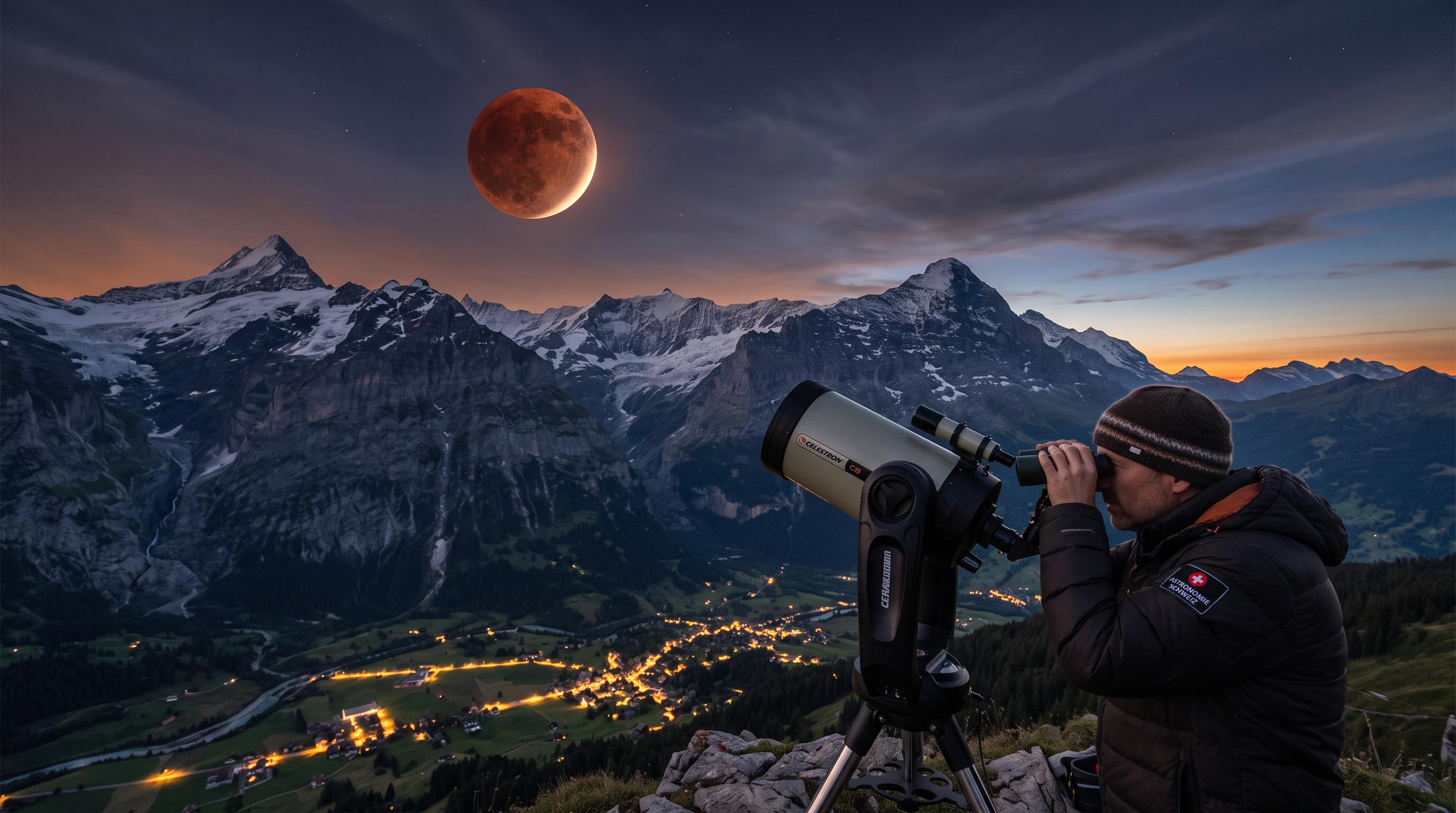 How to see Friday’s partial lunar eclipse from Switzerland