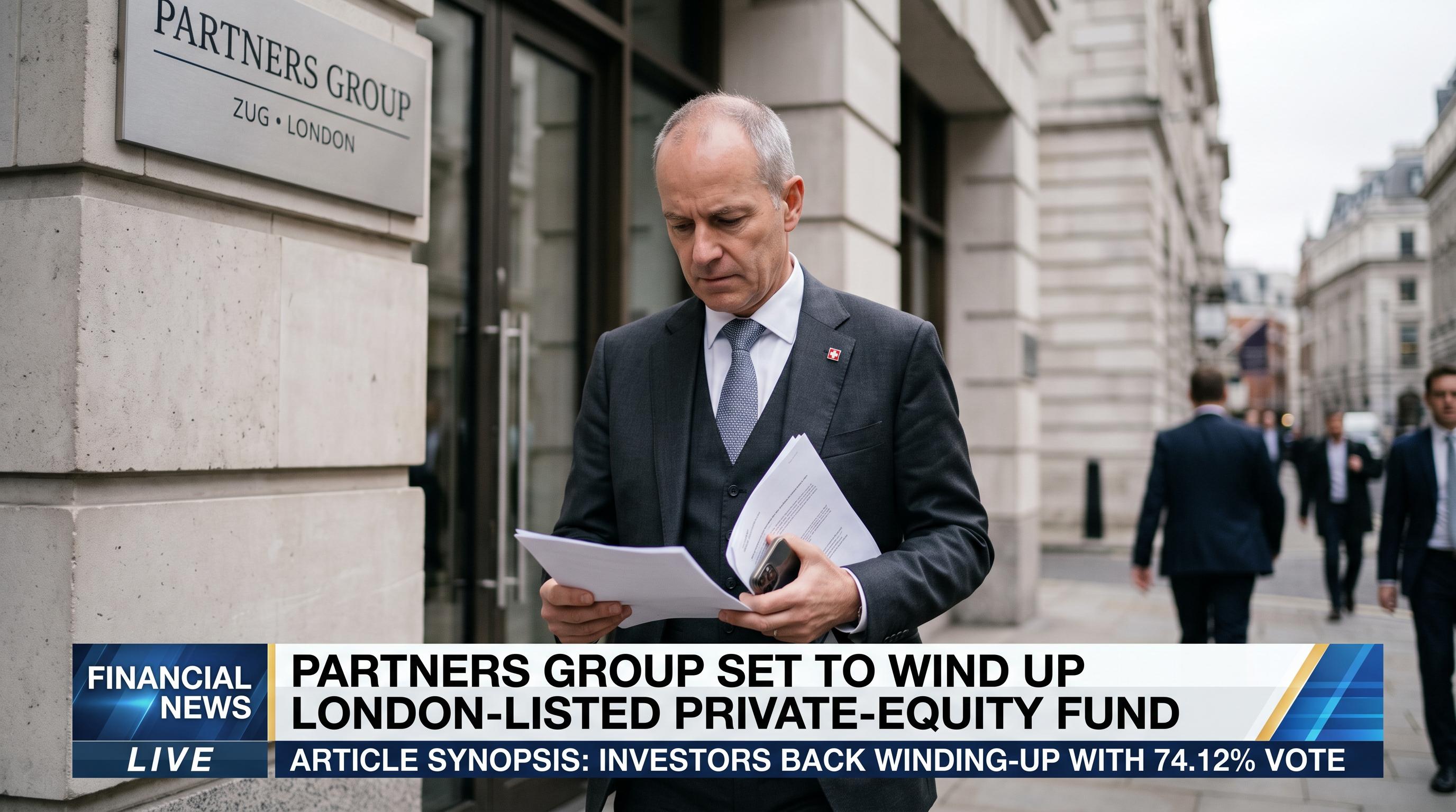 Partners Group set to wind up London-listed private-equity fund