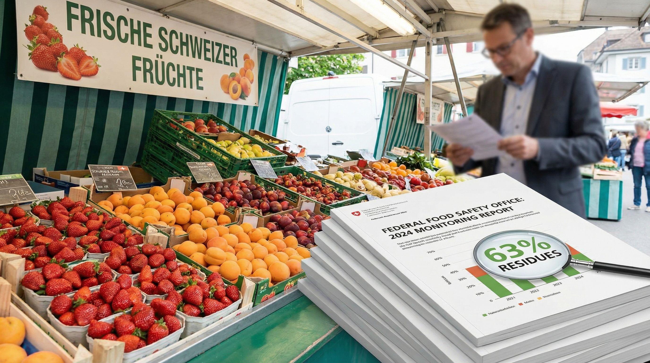 Pesticide Residues Found in 63% of Swiss Food, Federal Report Reveals