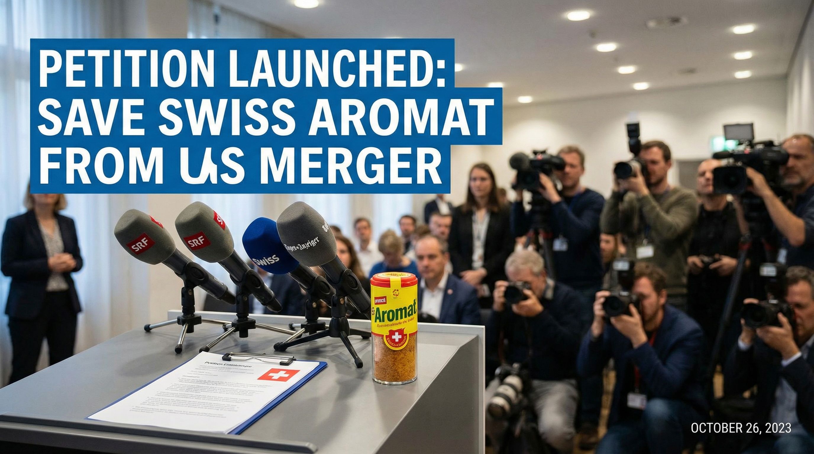 Petition Launched to Save Iconic Swiss Brand Aromat from US Merger