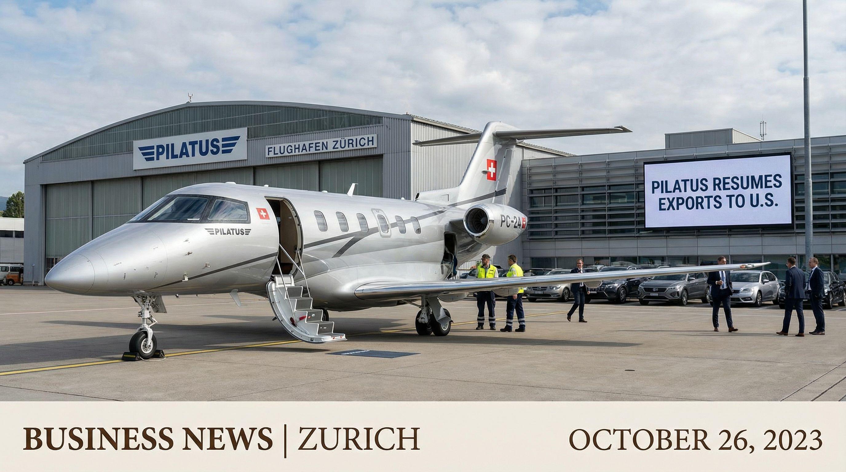 Pilatus Resumes Aircraft Deliveries to US Market Amid Tariff Uncertainty