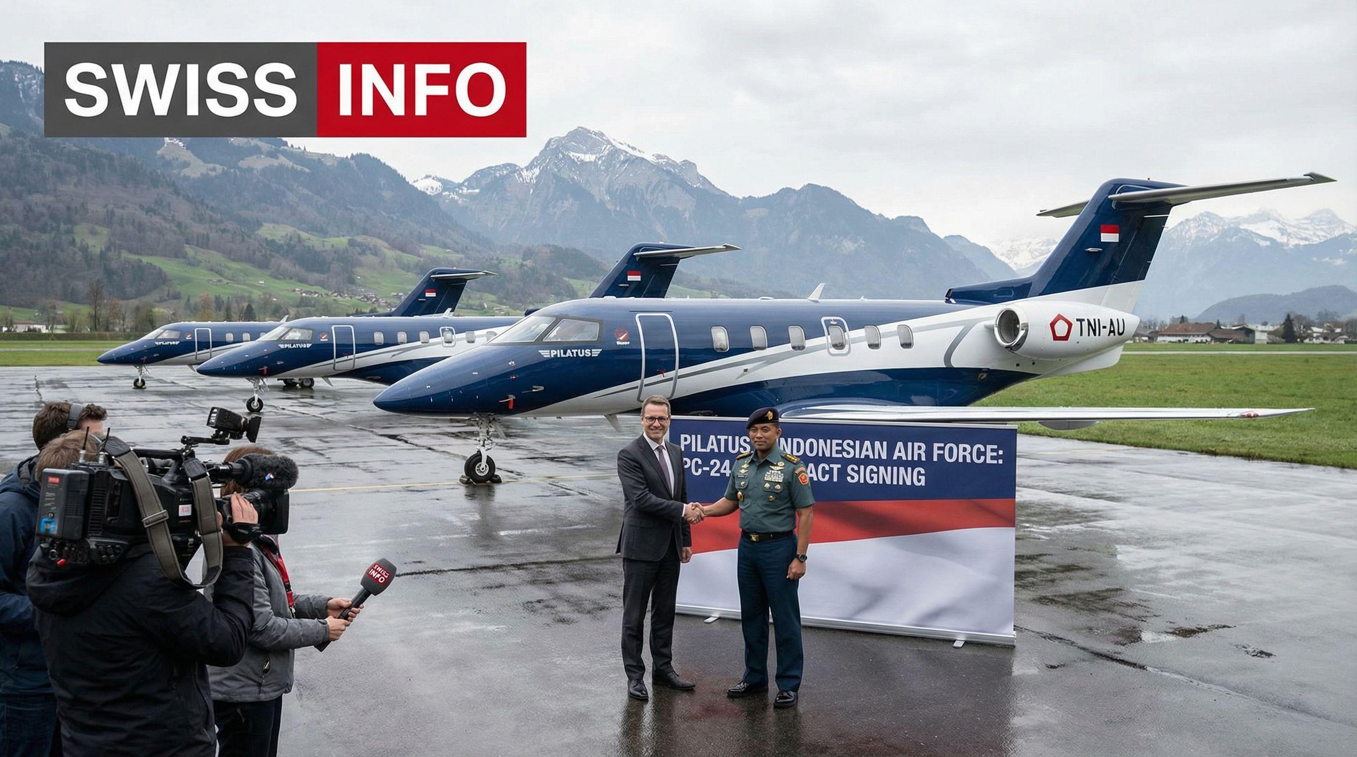 Swiss Aircraft Manufacturer Pilatus Sells 12 PC-24 Jets to Indonesian Air Force