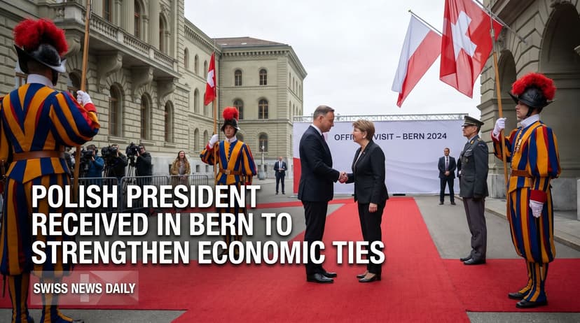 Polish President Received in Bern to Strengthen Economic Ties